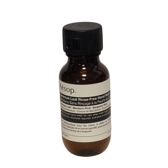 Aesop Geranium Leaf  Rinse-Free Hand‎ Wash Travel Size New 1.7 fl.oz. - Picture 2 of 4